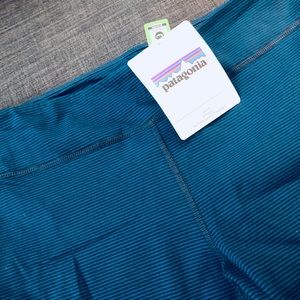 Patagonia Blue Serenity Stripe Leggings
